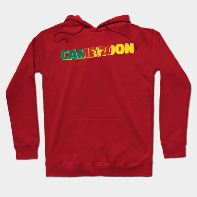 Cameroon Vintage style retro souvenir Hoodie by DesignerPropo